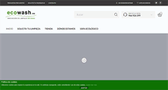 Desktop Screenshot of ecowash.es