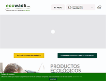 Tablet Screenshot of ecowash.es